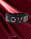 Bound X Love Studded Collar — Coy