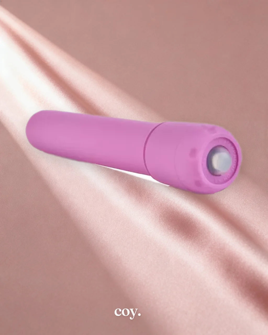 CalExotics First Time Power Tingler Classic Vibrator — Pink — Coy