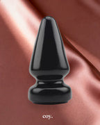 Aeystheter Collection Anal Plug X-Large 7.2 Inch Huge Toy — Black — Coy