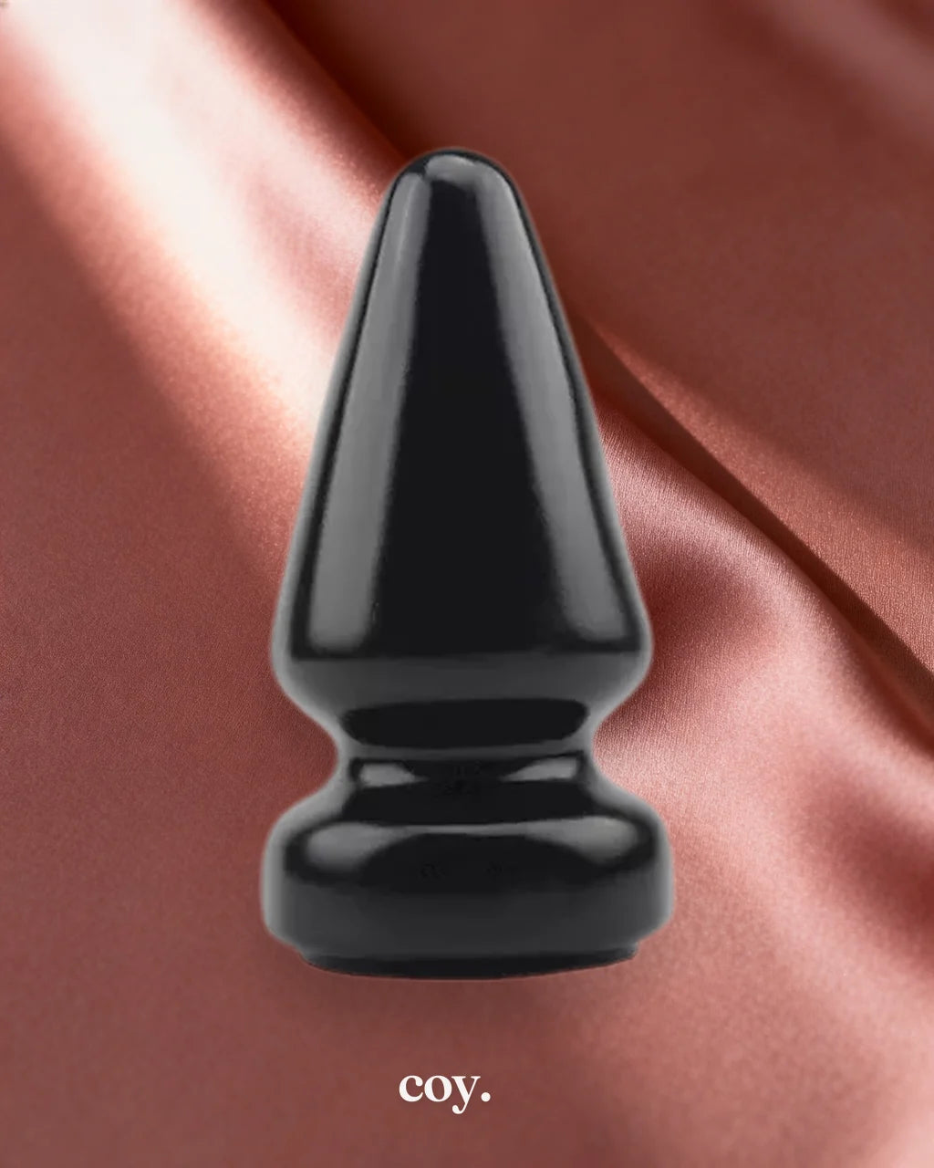 Aeystheter Collection Anal Plug X-Large 7.2 Inch Huge Toy — Black — Coy