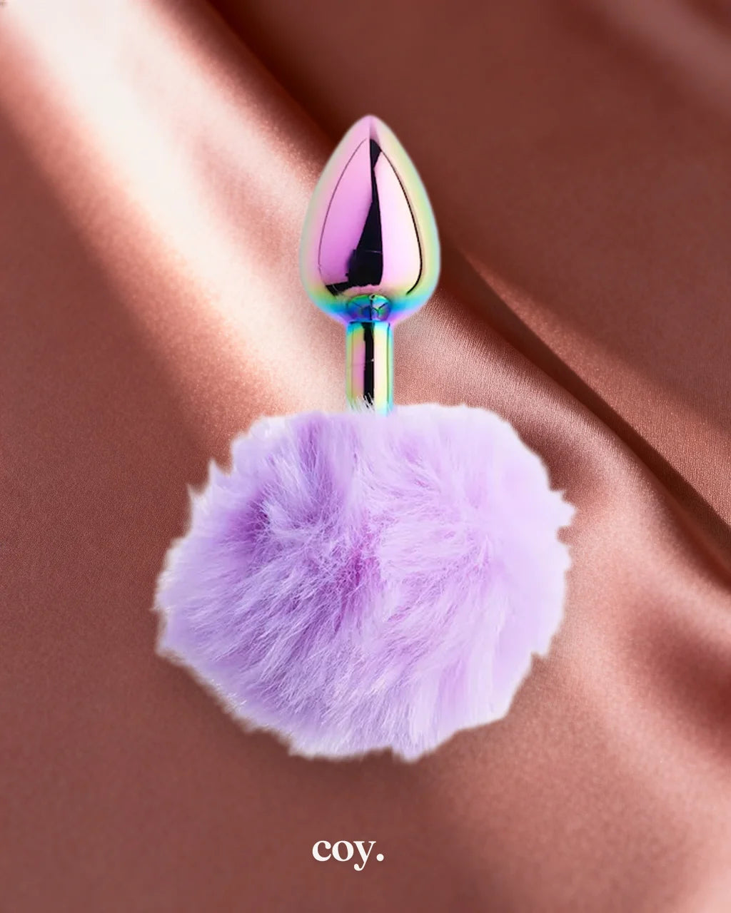 Share Satisfaction Kinki Rainbow Rabbit Bunny Tail Plug Small — Coy