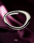 Share Satisfaction Kink Range Stainless Steel Bent Cock Ring 47.5 MM — Coy