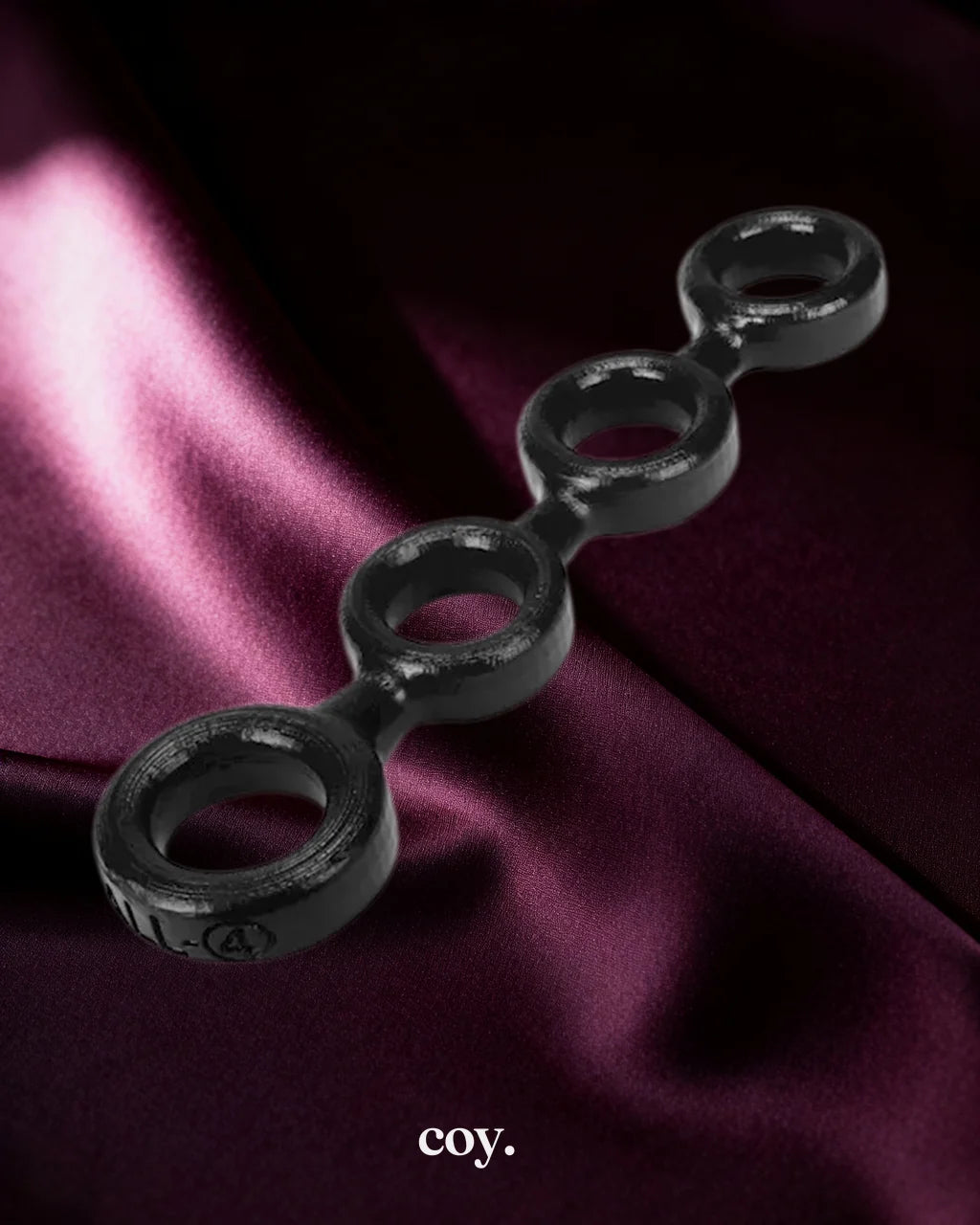 OxBalls 4 Ball Cock Ring and Ballstretcher — Coy