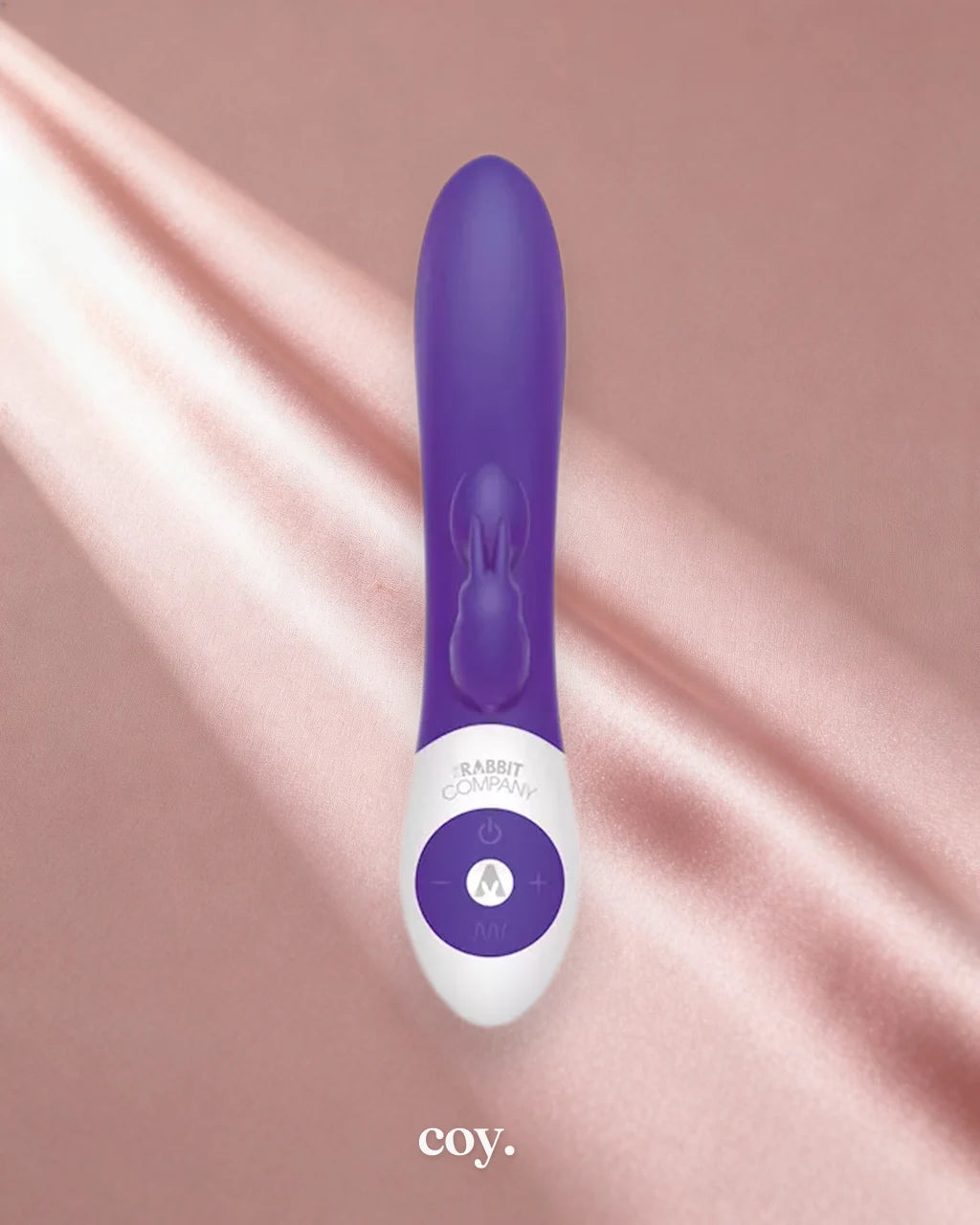 The Rabbit Company Kissing Rabbit Vibrator — Purple — Coy