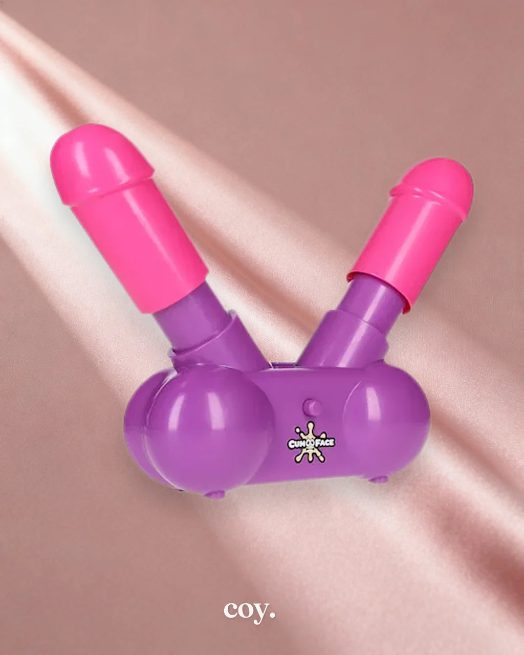 Shots Toys Cum Face Duel Pump Action Adult Game — Coy