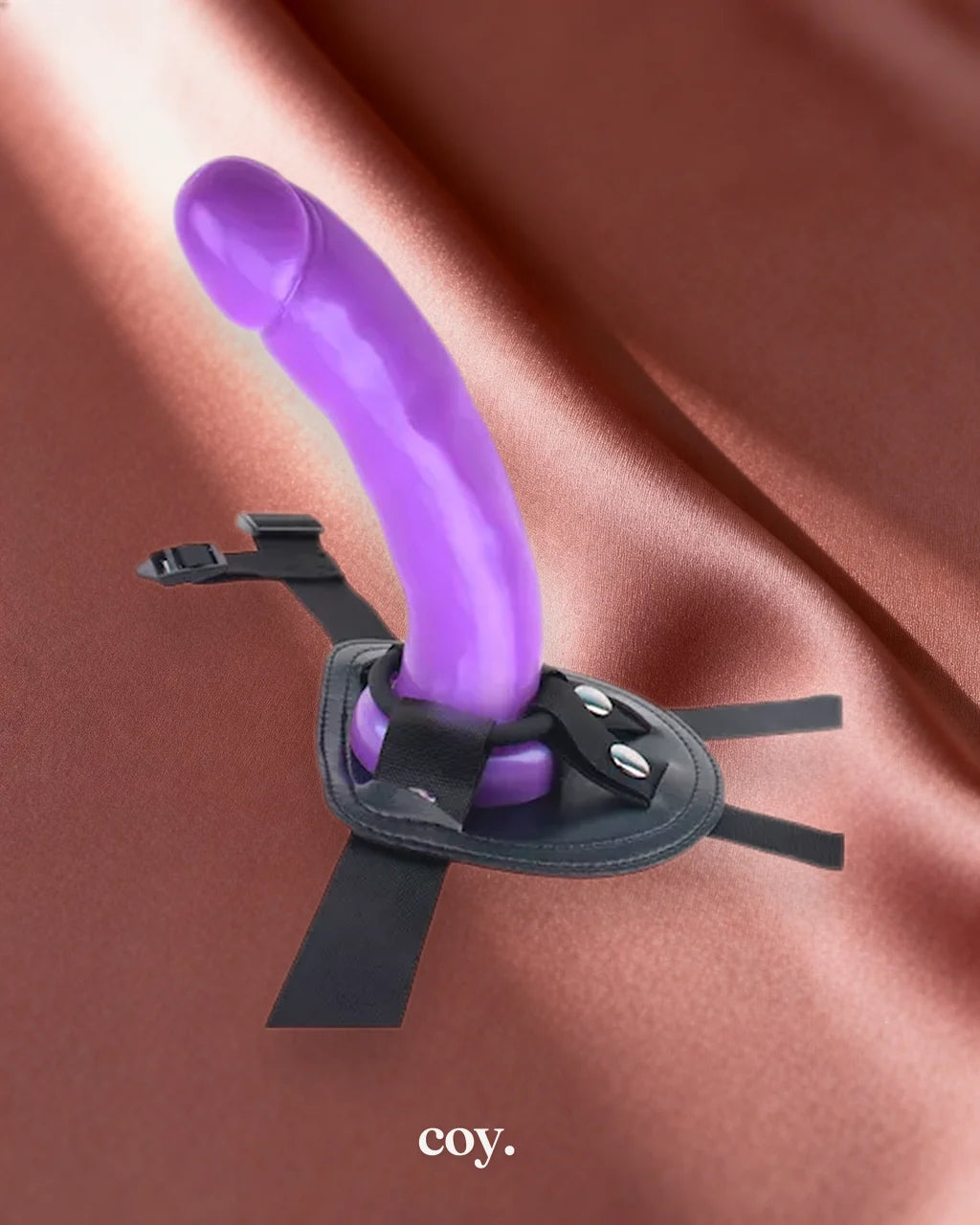 Aeystheter Collection Gracie Harness and Probe — Purple — Coy