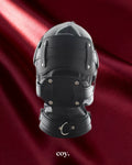 Leather Play Total Lockdown Hood — Black — Coy