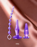 Amethyst Adventure Anal Toy Kit — Coy