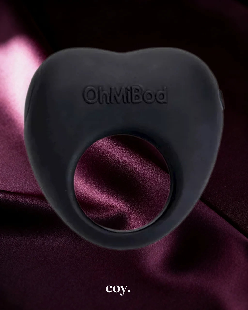 Lovelife by Ohmibod Share Couples Ring Vibe — Black — Coy