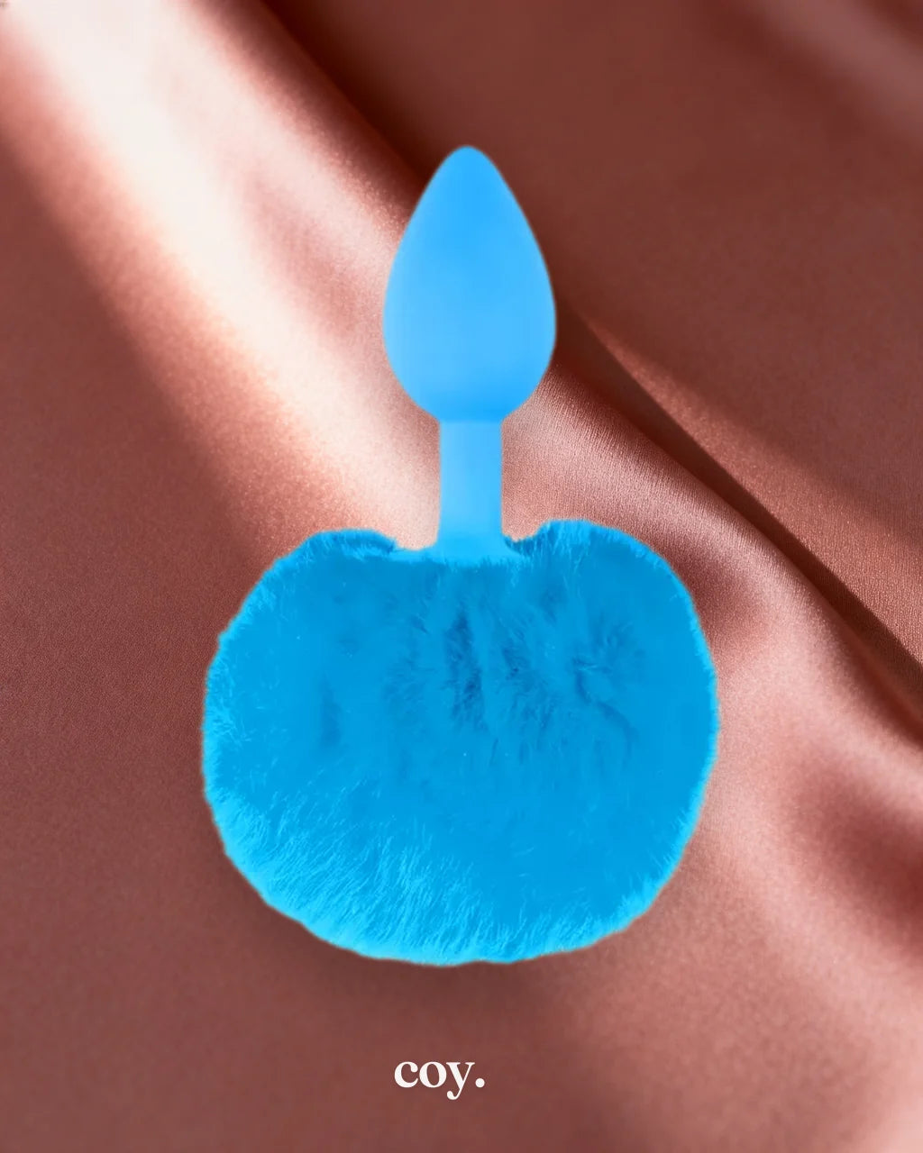 Neon Bunny Tail — Coy