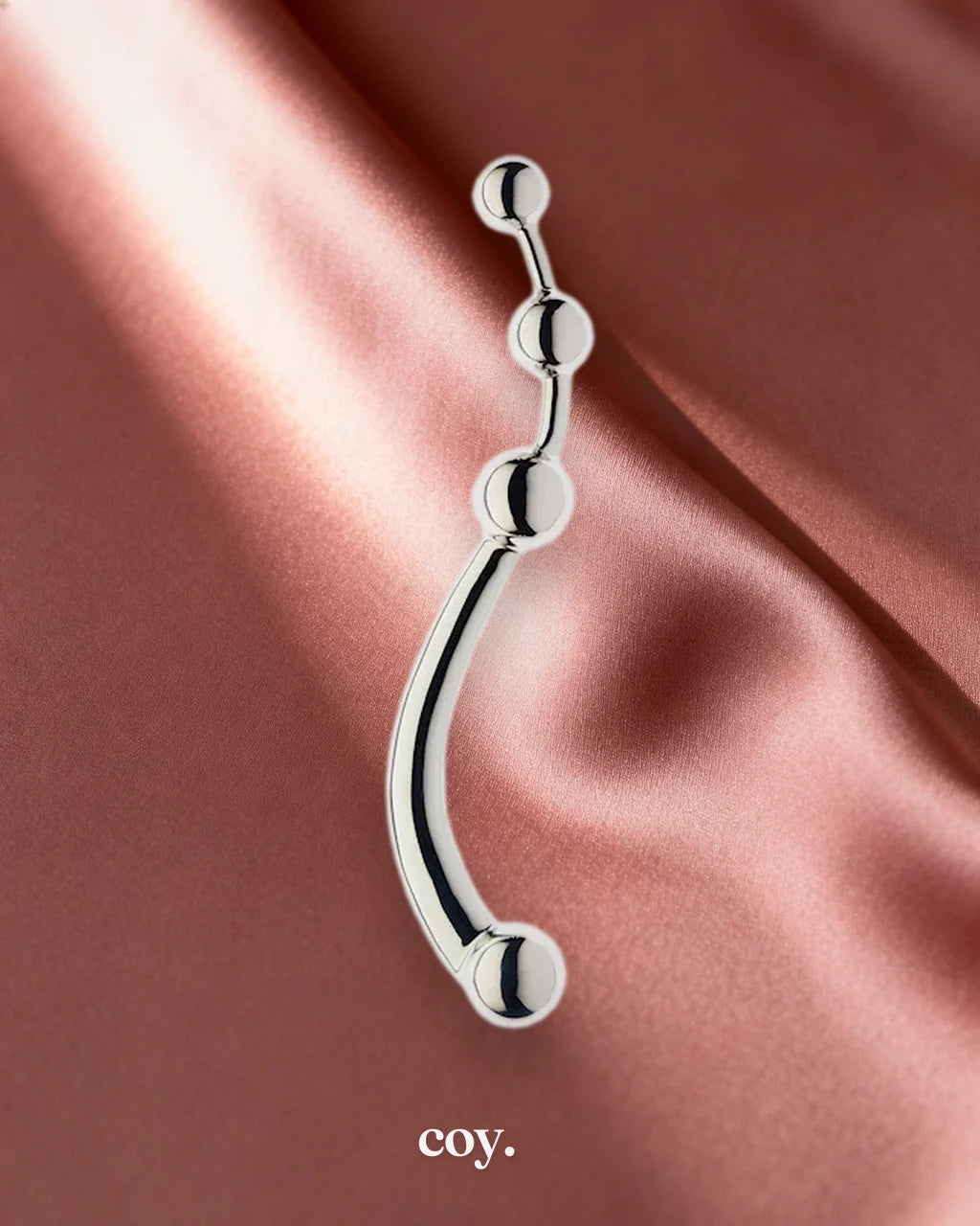Kink Range Tri Ball P Spot Prostate Massager 10.2 Inch — Coy