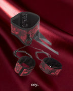 Scandal Posture Collar With Cuffs — Coy