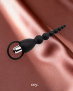 Amore Elite Power Beads 6 Inch — Black — Coy