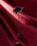 Scandal Feather Crop — Coy