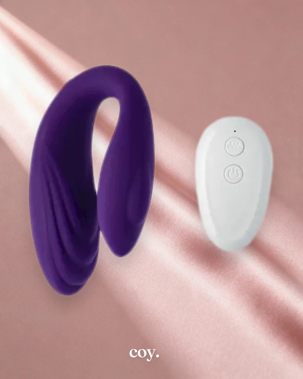 Share Satisfaction Gaia Remote-Controlled Couples Vibrator — Coy