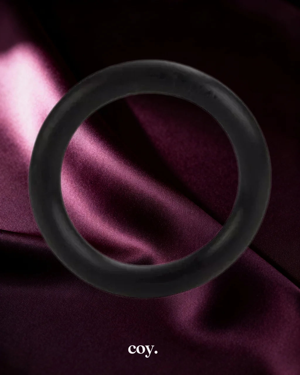 Cal Exotics Black Rubber Cock Ring — Coy