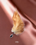 Share Satisfaction Kink Range Tail Butt Plug 2.9 Inch — Brown — Coy