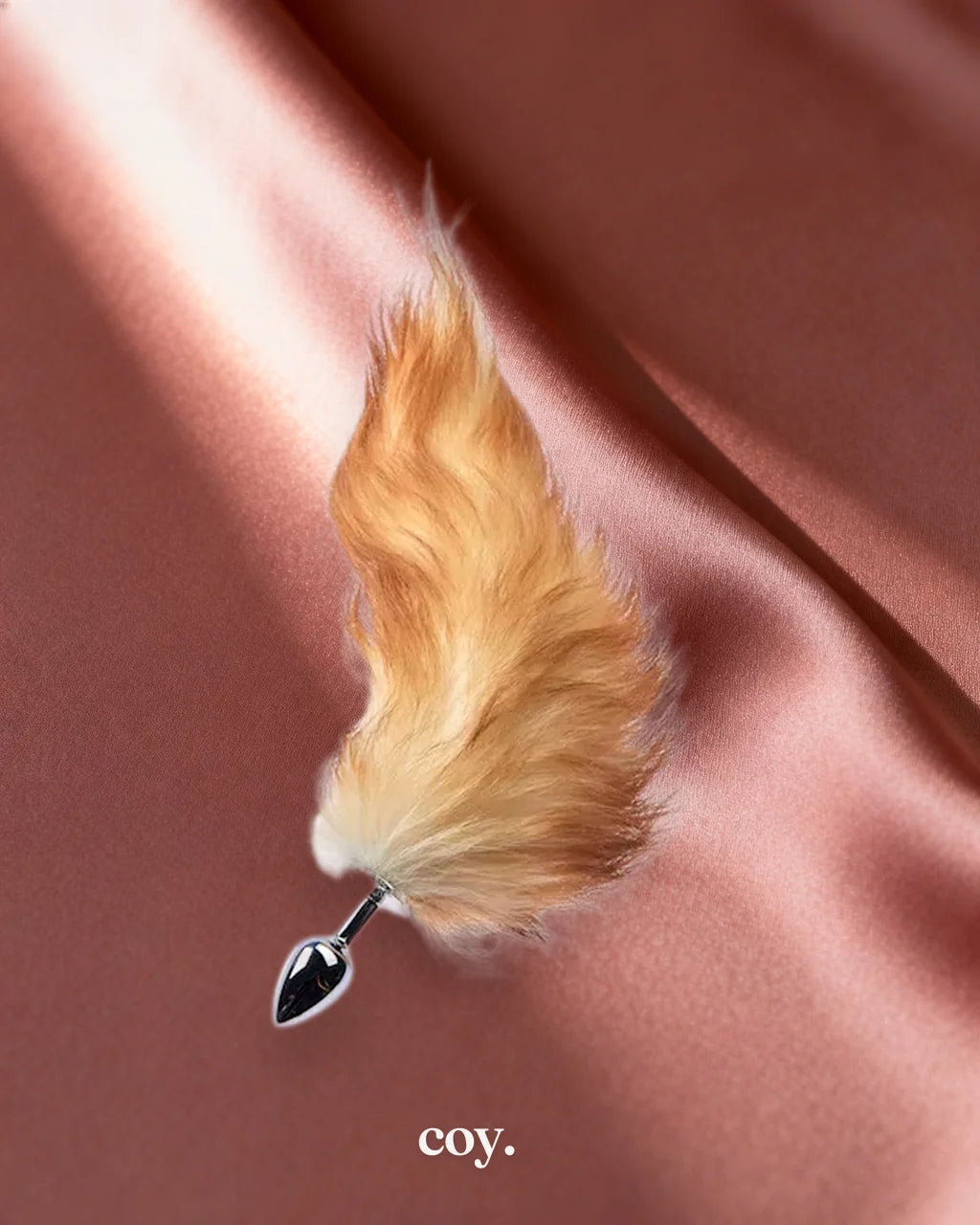 Share Satisfaction Kink Range Tail Butt Plug 2.9 Inch — Brown — Coy