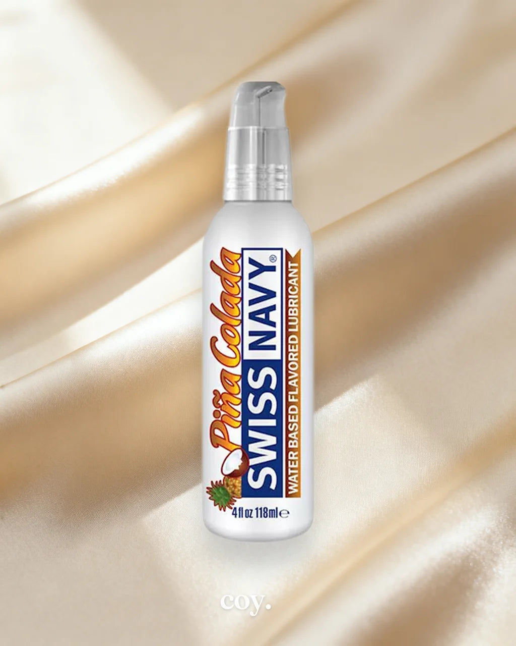 Swiss Navy Water Base Flavored Lubricant Pina Colada 4Oz 118Ml — Coy