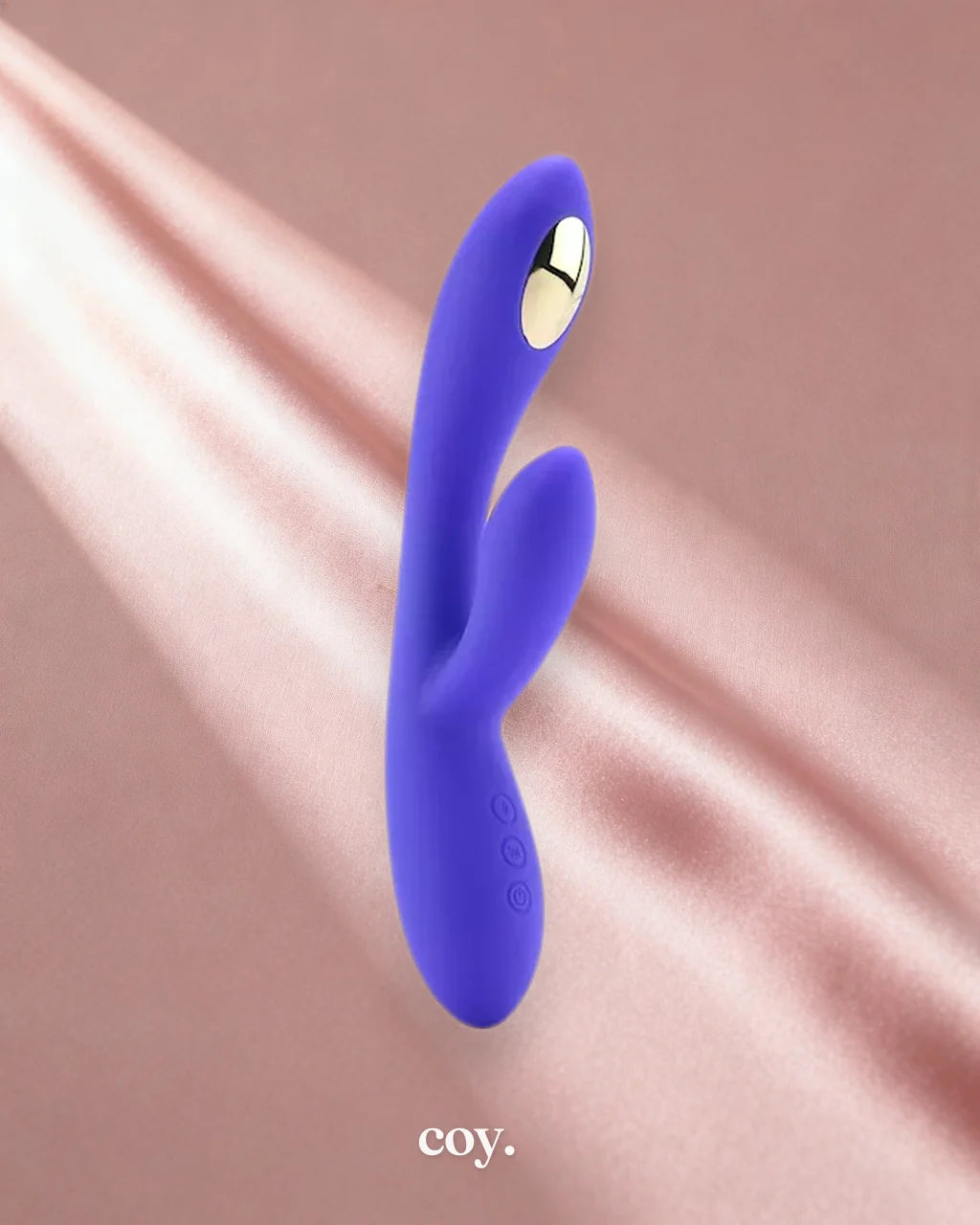Cal Exotics Impulse Intimate E-Stimulator Dual Wand 8.5 Inch — Purple — Coy