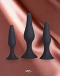 Shaki Anal Trainer Set — Black — Coy