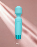 Cal Exotics Eden Massager Wand — Teal — Coy