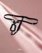 Vibrating Lovers Thong With Stroker Beads — Coy