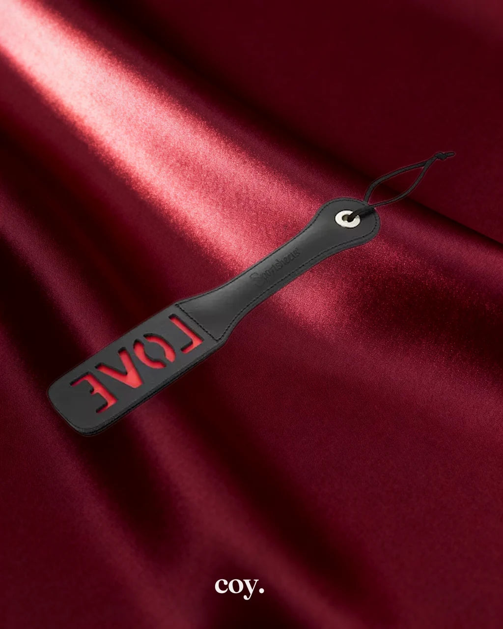 Leather Love Paddle — Coy