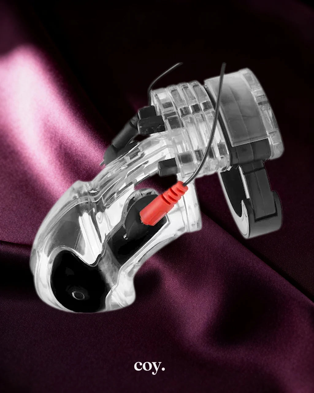 Electro Lockdown Estim Male Chastity Cage — Coy