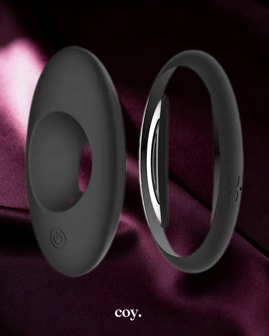 Aeystheter Collection Testis Nest Massager — Black — Coy