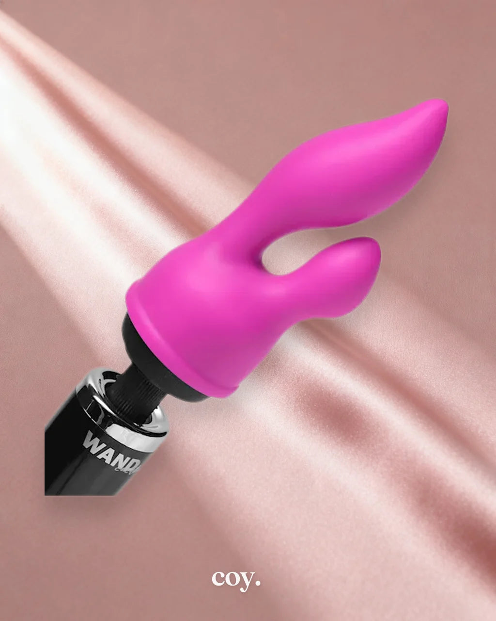 Euphoria G-Spot And Clit Stimulating Silicone Wand Massager Attachment — Coy
