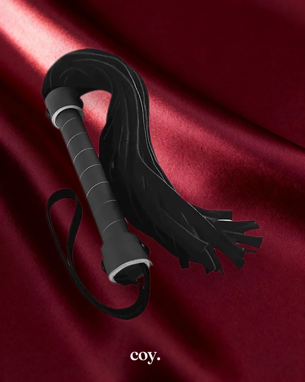 Renegade Bondage Whip — Black — Coy
