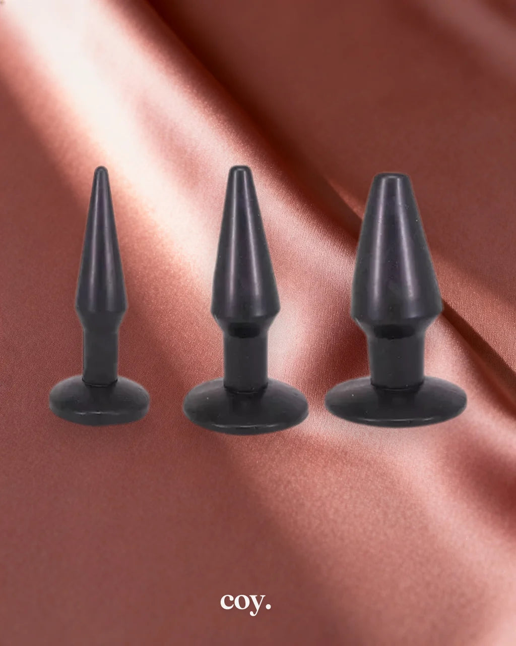 Seven Creations Rider Butt Plug Set — Coy