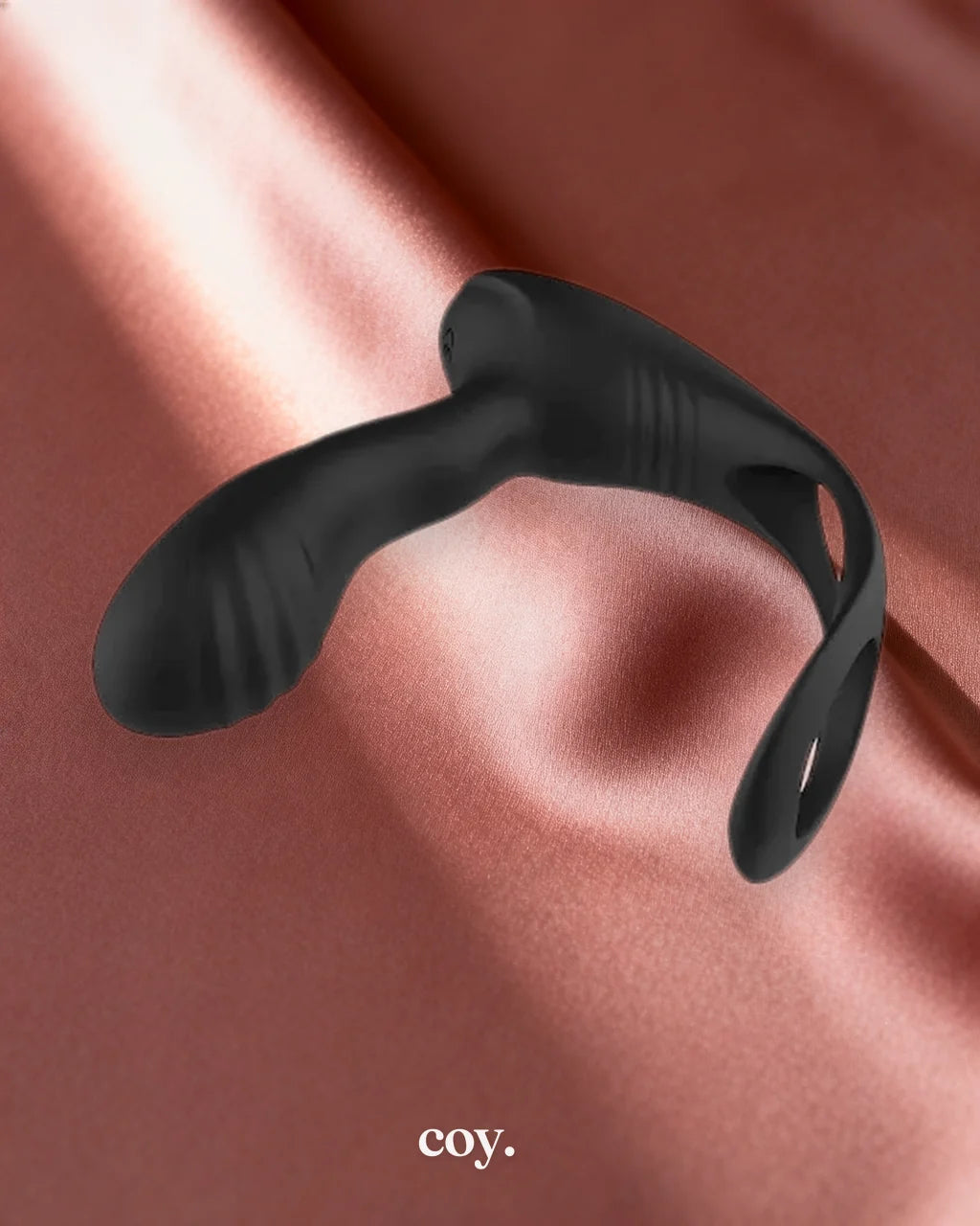 Shaki Share Satisfaction Carte P-Spot Vibe 5.5 Inch — Black — Coy