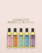 Kama Sutra Aromatics Massage Oil 4X6 Display Card — Coy