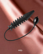 Accordion Inflatable Xl Anal Plug — Coy
