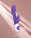 The Beaded Rabbit USB Rechargeable 8.2 Inch Vibrator — Purple — Coy
