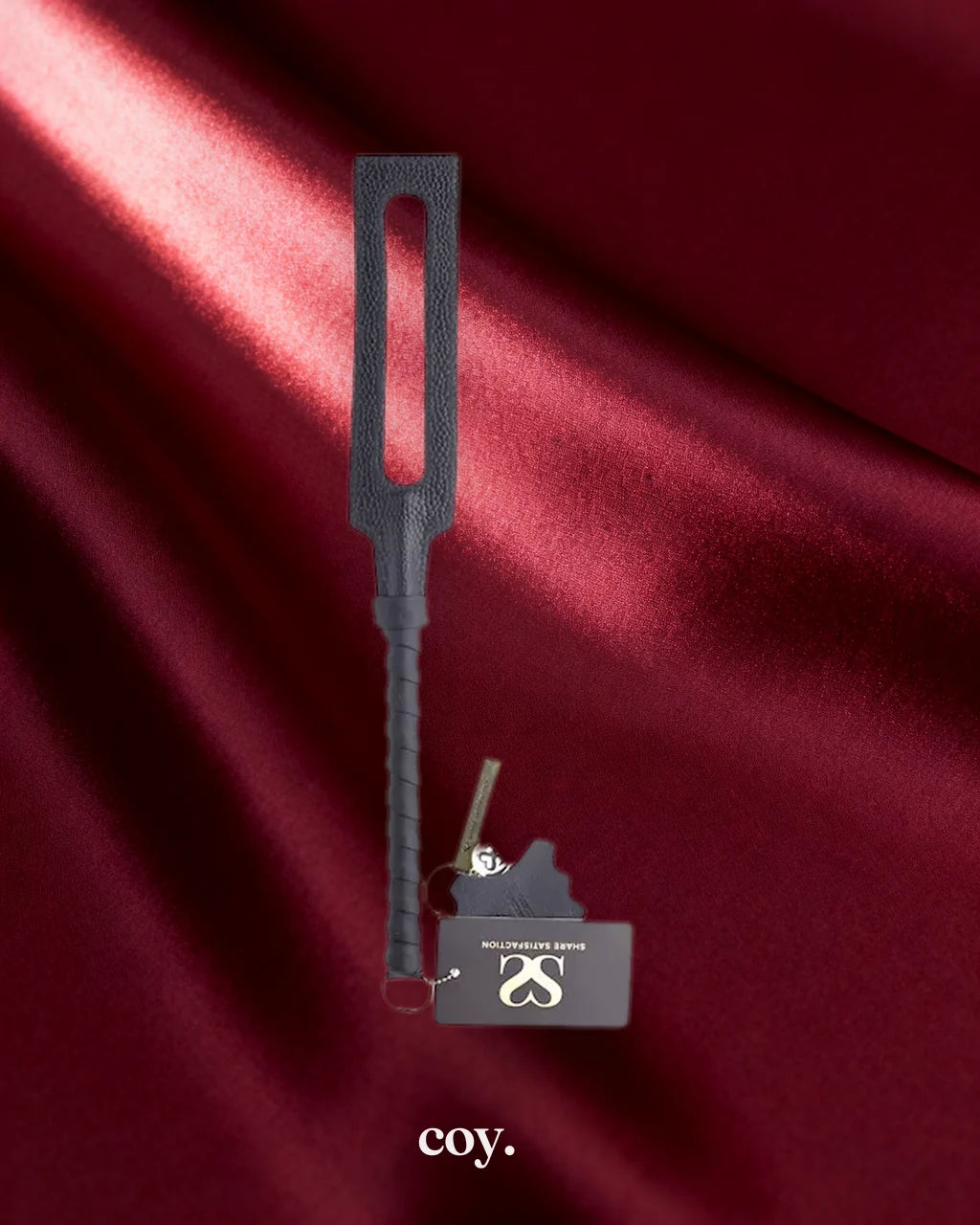 Bound X Grain Leather Gap Paddle — Coy