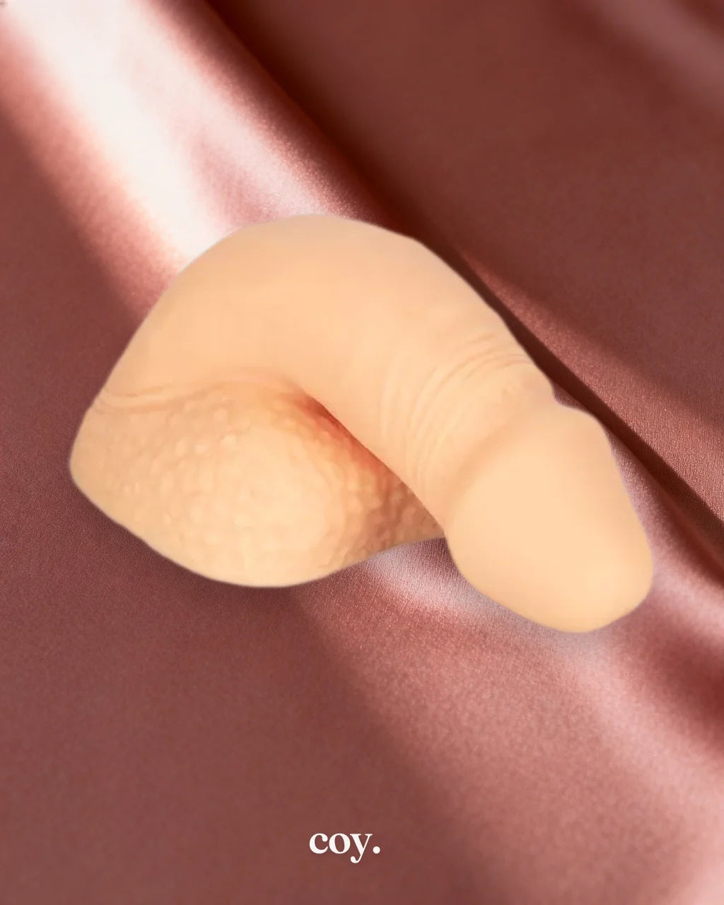 5 Inch Silicone Packing Penis — Coy
