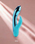 Cal Exotics Dazzled Brilliance Rabbit Vibrator — Teal — Coy