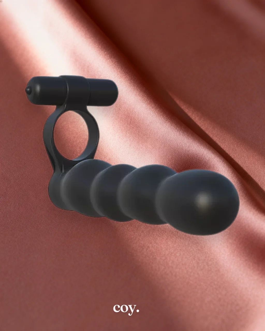 Fantasy C-Ringz Posable Partner Double Penetrator Penetration Dildo — Coy