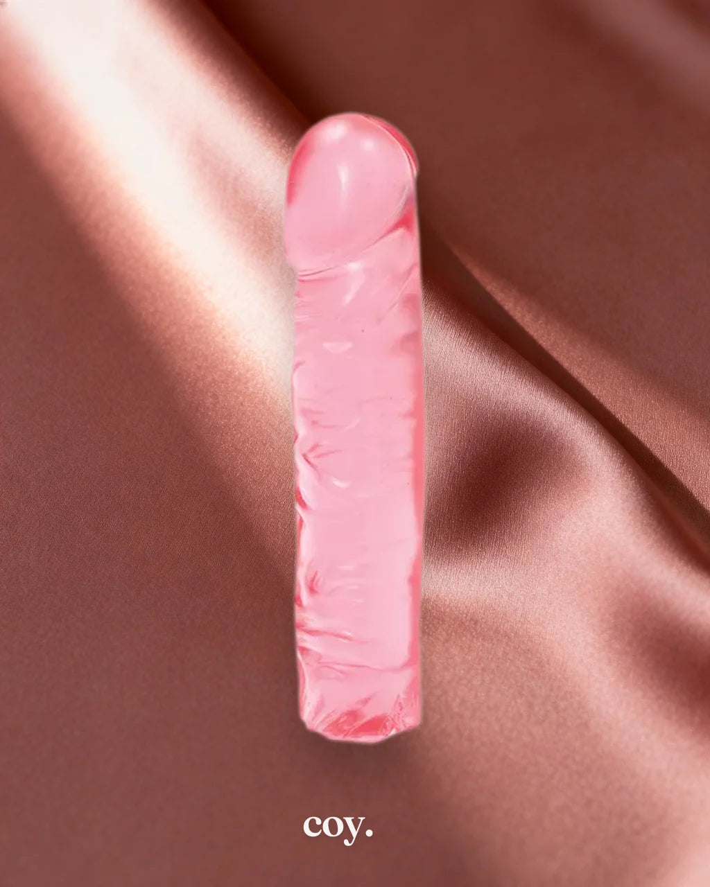 Crystal Jellies Classic Dong 8 Inch — Pink — Coy