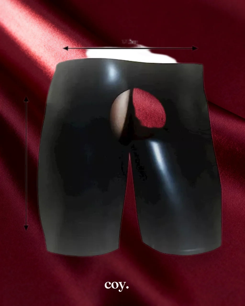 Latex Unisex Fisting Short — Coy