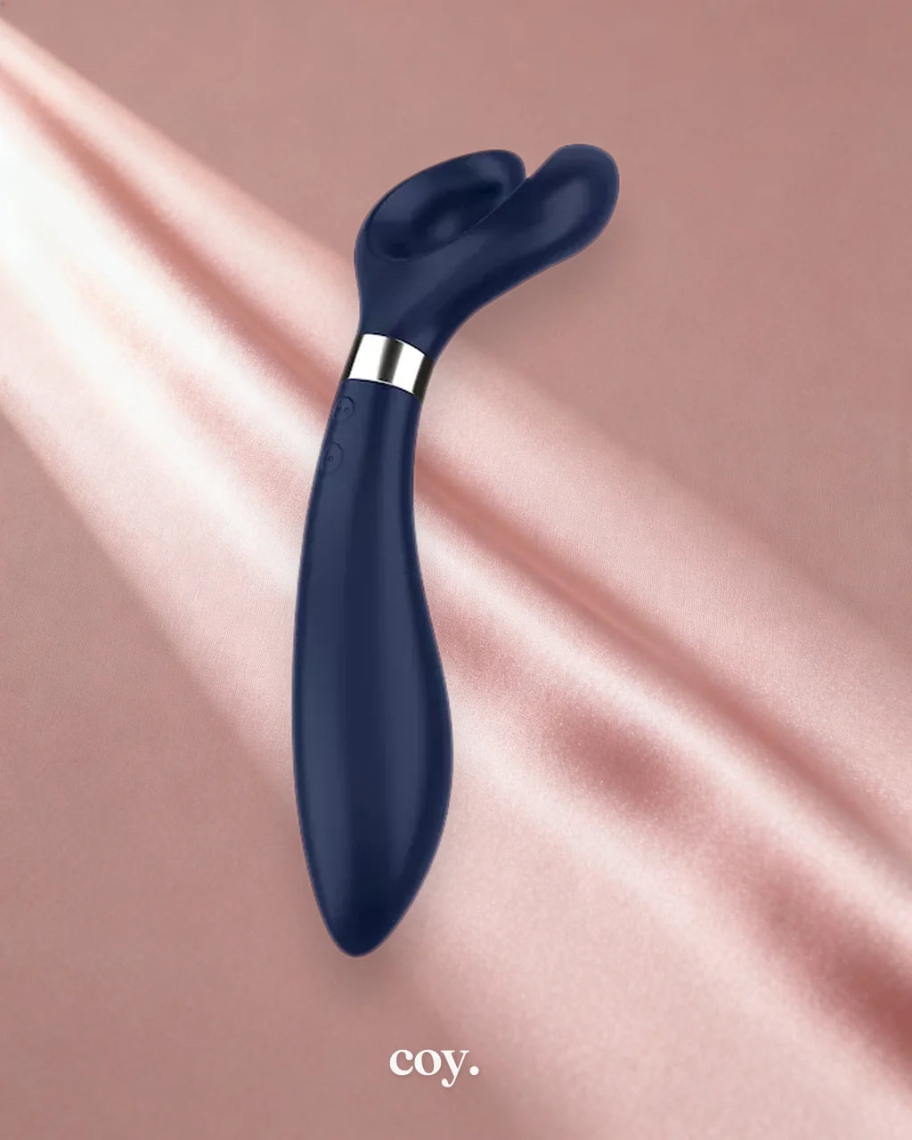 Satisfyer Endless Fun 9.3 Inch Clitoral Vibrator — Blue — Coy