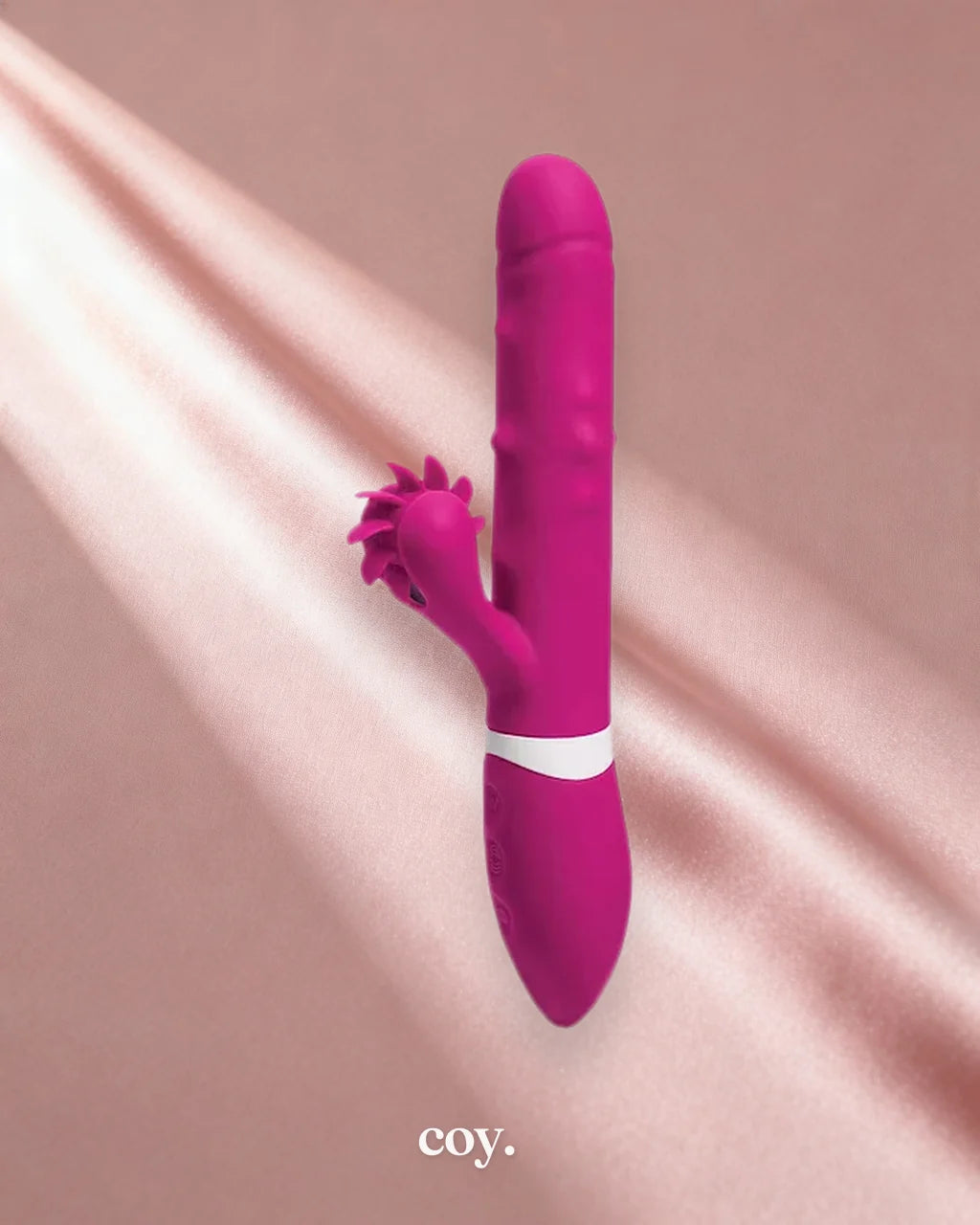 Ivibe Select Iroll 9.5 Inch Rabbit Vibrator — Pink — Coy