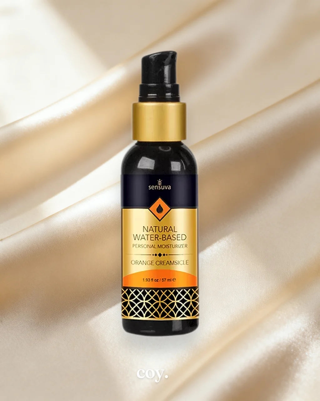 Natural Water-Based Personal Moisturiser Orange 2 Oz Lube — Coy