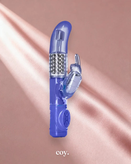 Advanced G Jack Rabbit Vibrator — Purple — Coy