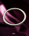 Share Satisfaction Kink Range Stainless Steel Cock Ring 45 MM — Silver — Coy