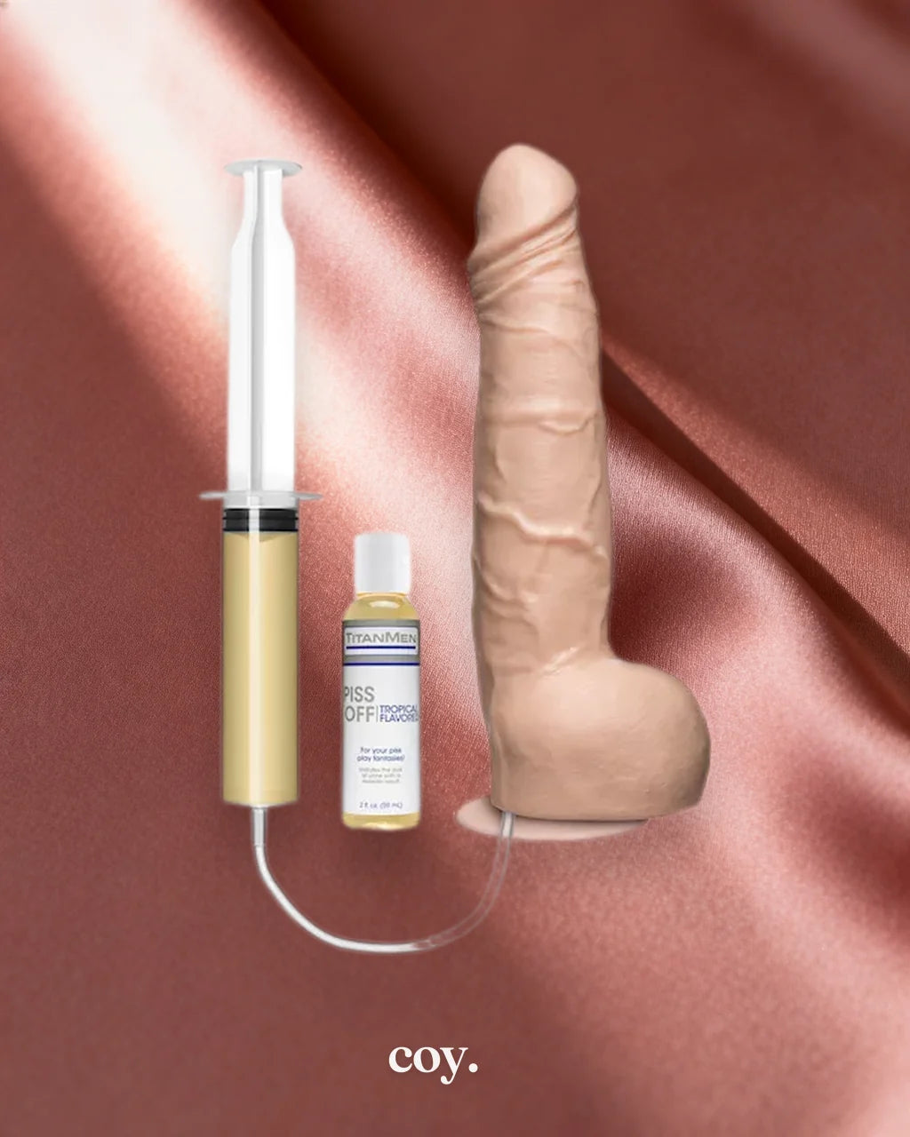 Titanmen PissOffSuction Cup Dildo — Coy