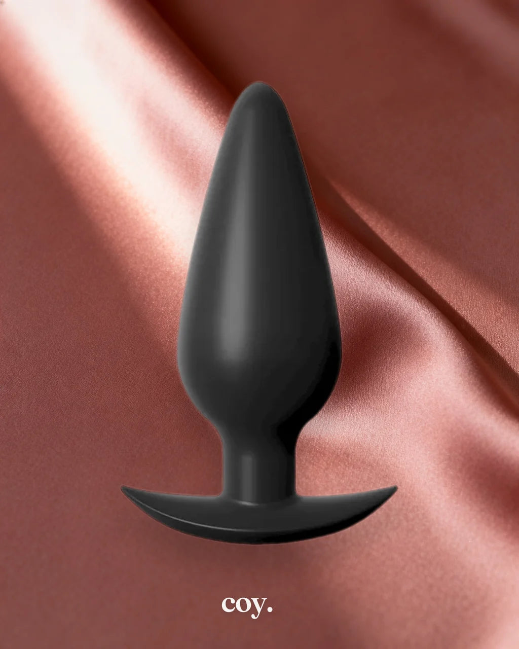 Anal Fantasy Elite Small Weighted Silicone Plug — Coy